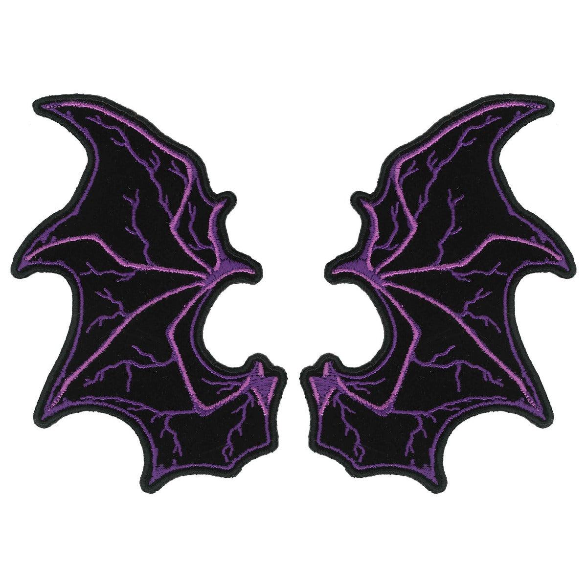 Hot Leathers Patch Bat Wings 4" - American Legend Rider