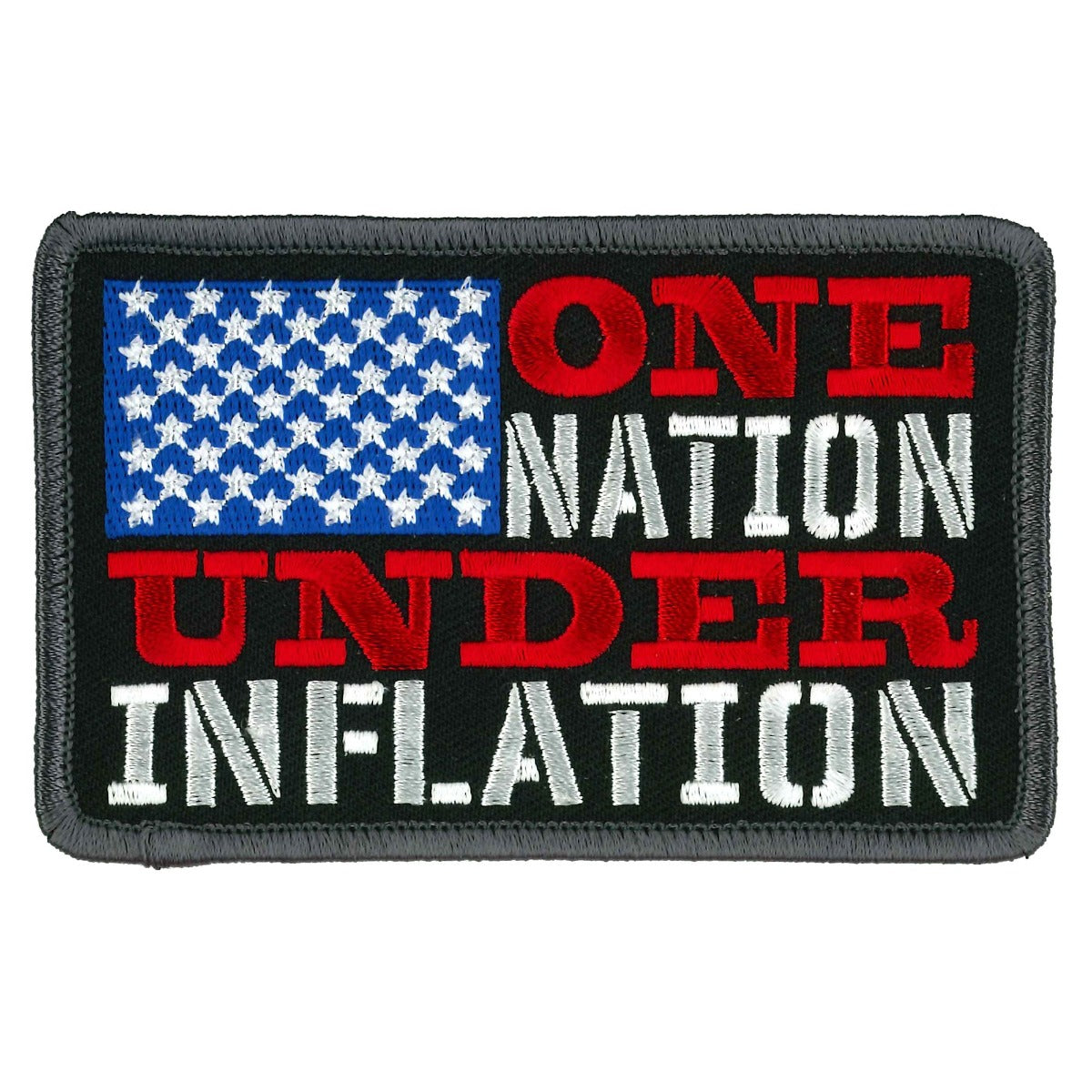 Hot Leathers 4" One Nation Inflation Patch