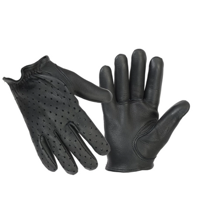 Daniel Smart Perforated Police Style Gloves - American Legend Rider