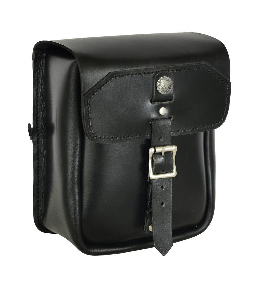 Daniel Smart Premium Leather Large Tool Bag for Sissy Bars - American Legend Rider