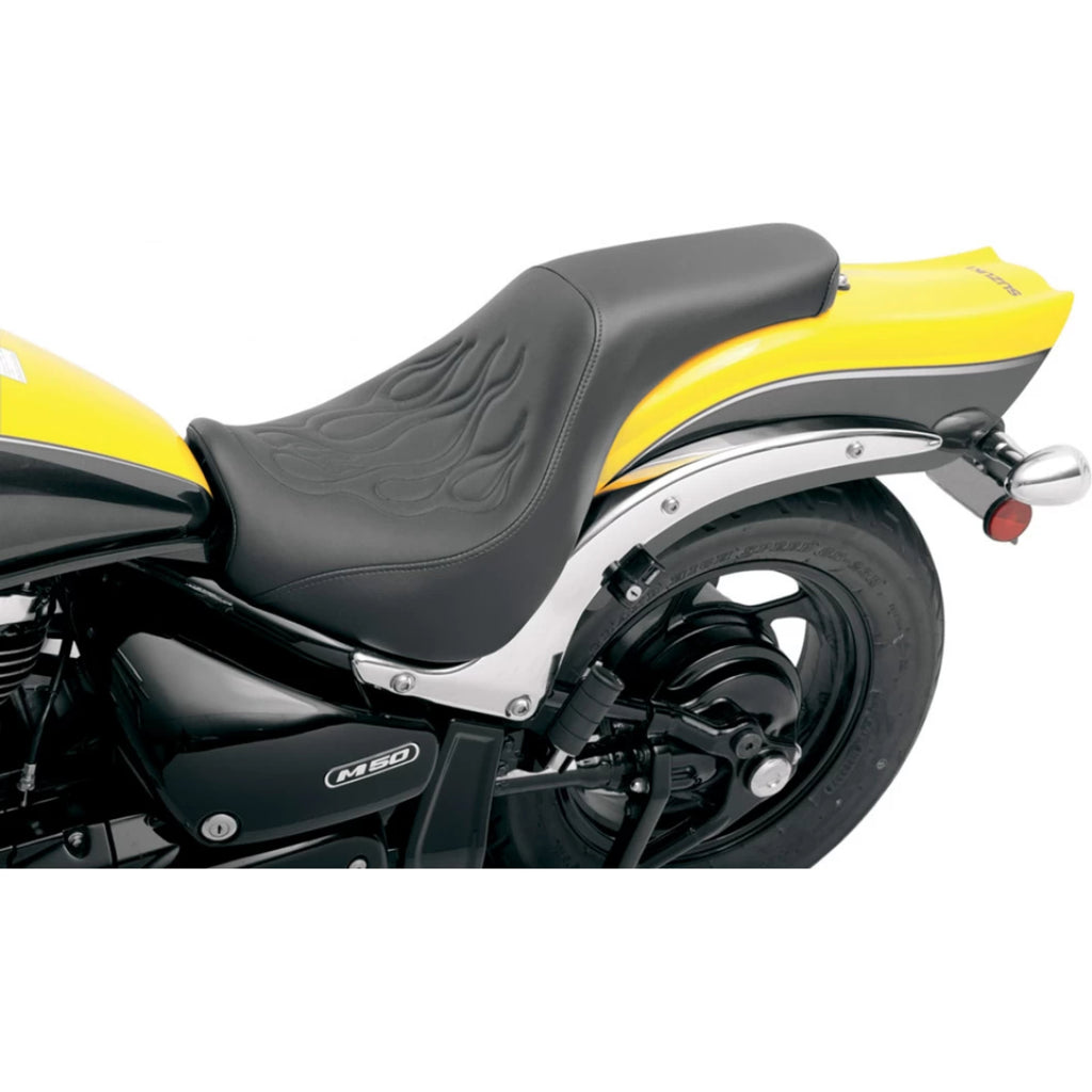 Saddlemen M50 Profiler™ Tattoo Seat with Stitched Flame, 2005-2009