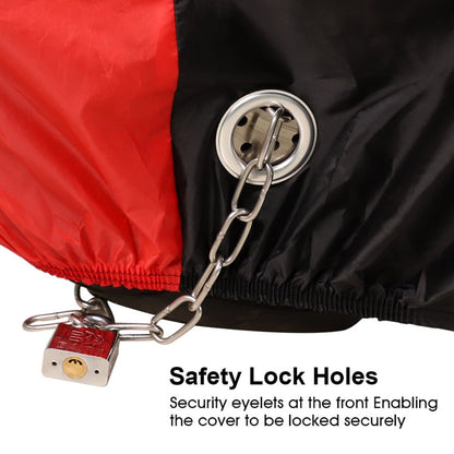 Sun Protector Motorcycle Cover - Orange