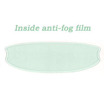 Inside Universal Motorcycle Helmet Anti-fog Film.