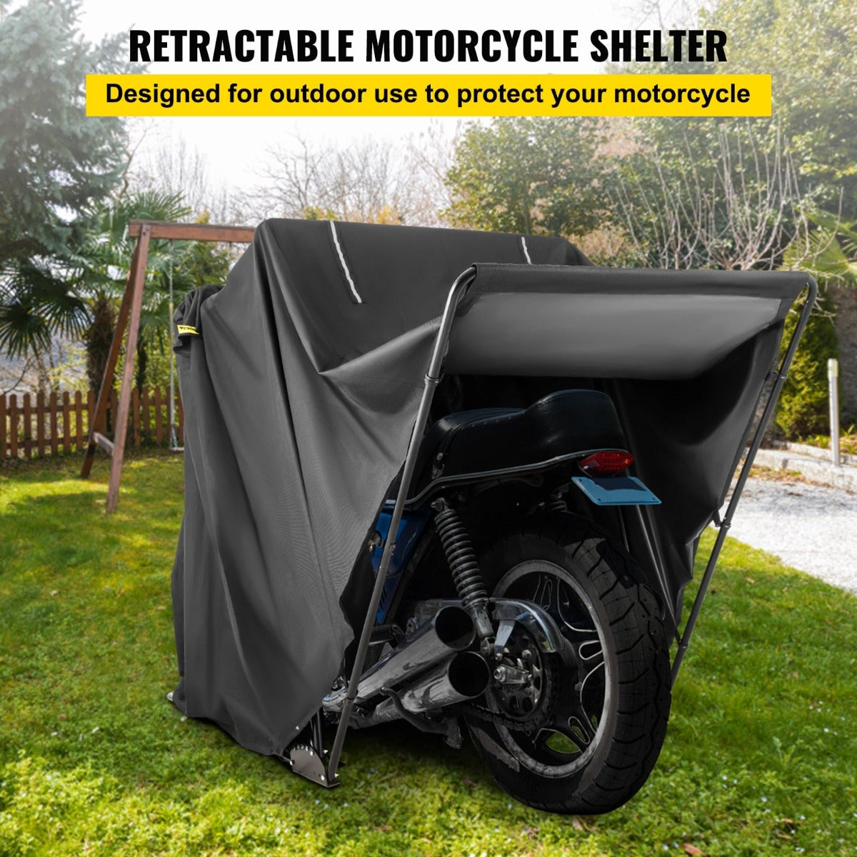 Waterproof Motorcycle Cover Protective Shelter