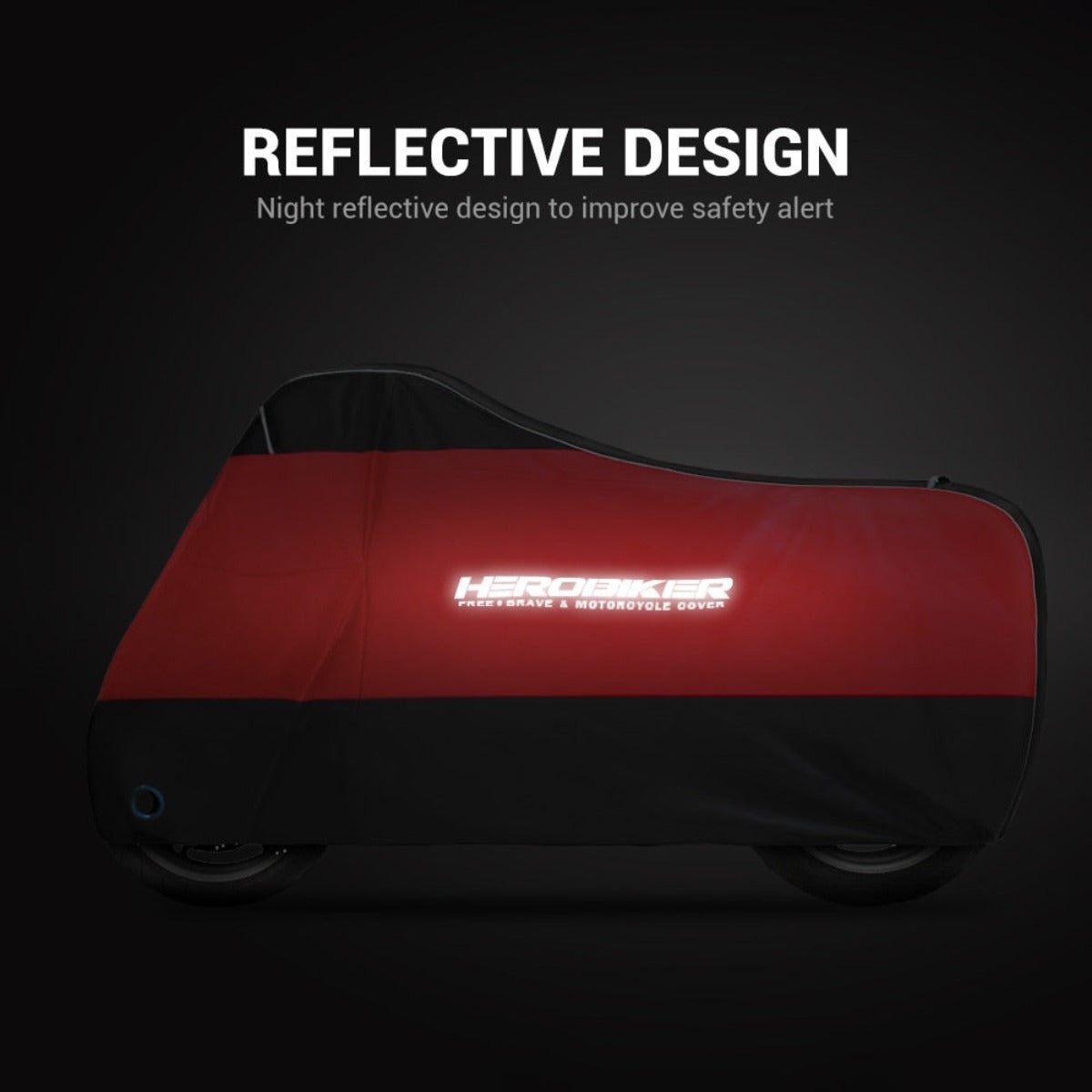Waterproof Protective Motorcycle Cover designed to protect your motorbike from weather damage.