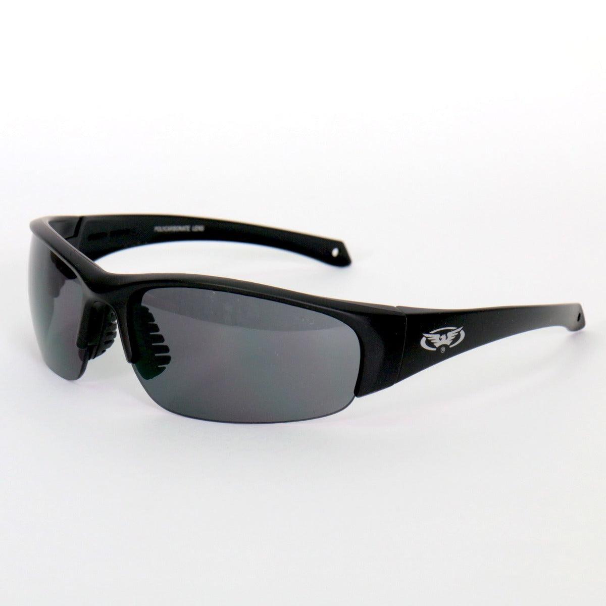 Hot Leathers Eazy Eyes Safety Sunglasses With Smoke Mirror Lenses - American Legend Rider