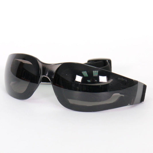 Hot Leathers Safety Sunglasses Goggles With Smoke Mirror Lenses - American Legend Rider