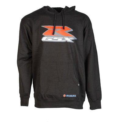 Factory Effex Men's Suzuki GSX-R Pullover Hoodie, Black - American Legend Rider