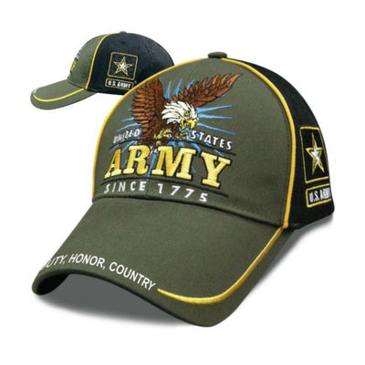 Daniel Smart Victory - Army Hat, Unisex, Army Green/Black - American Legend Rider