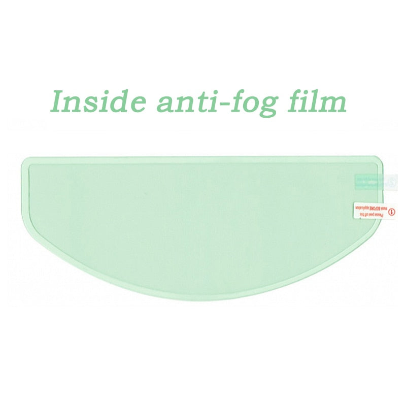 This Universal Motorcycle Helmet Anti-fog Film is specifically designed for motorcycle helmets.