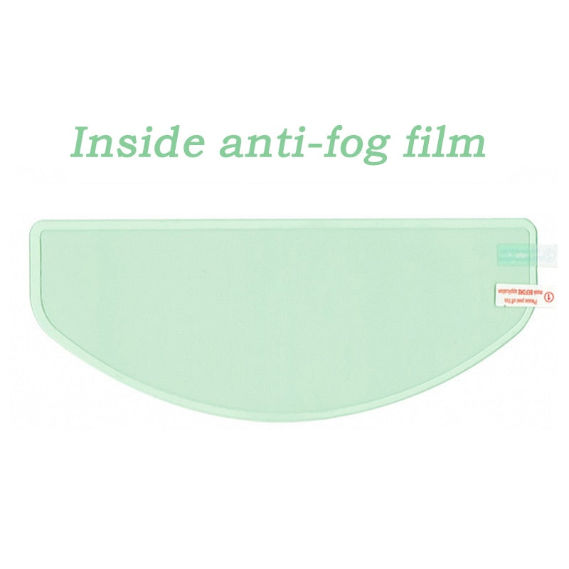 This Universal Motorcycle Helmet Anti-fog Film is specifically designed for motorcycle helmets.