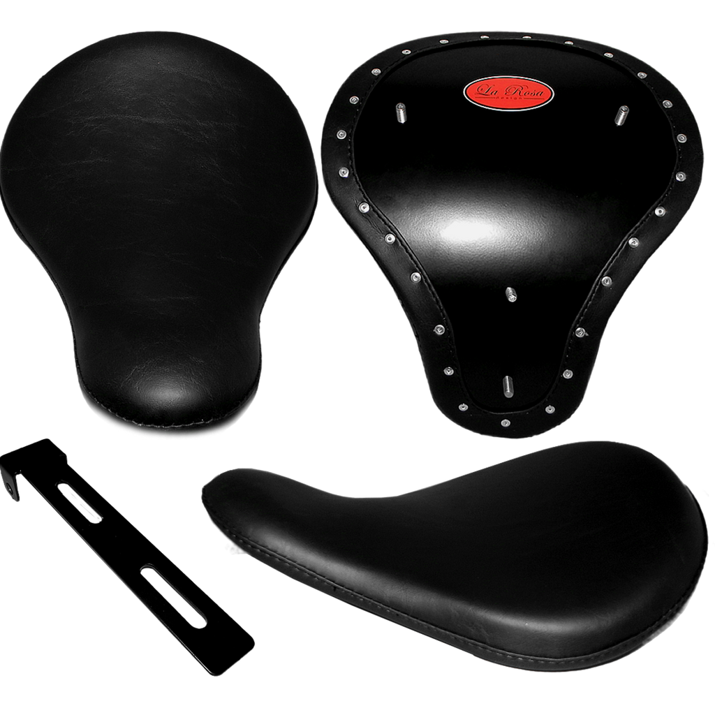 La Rosa 16" Chopper Bobber Eliminator Solo Seat Plain