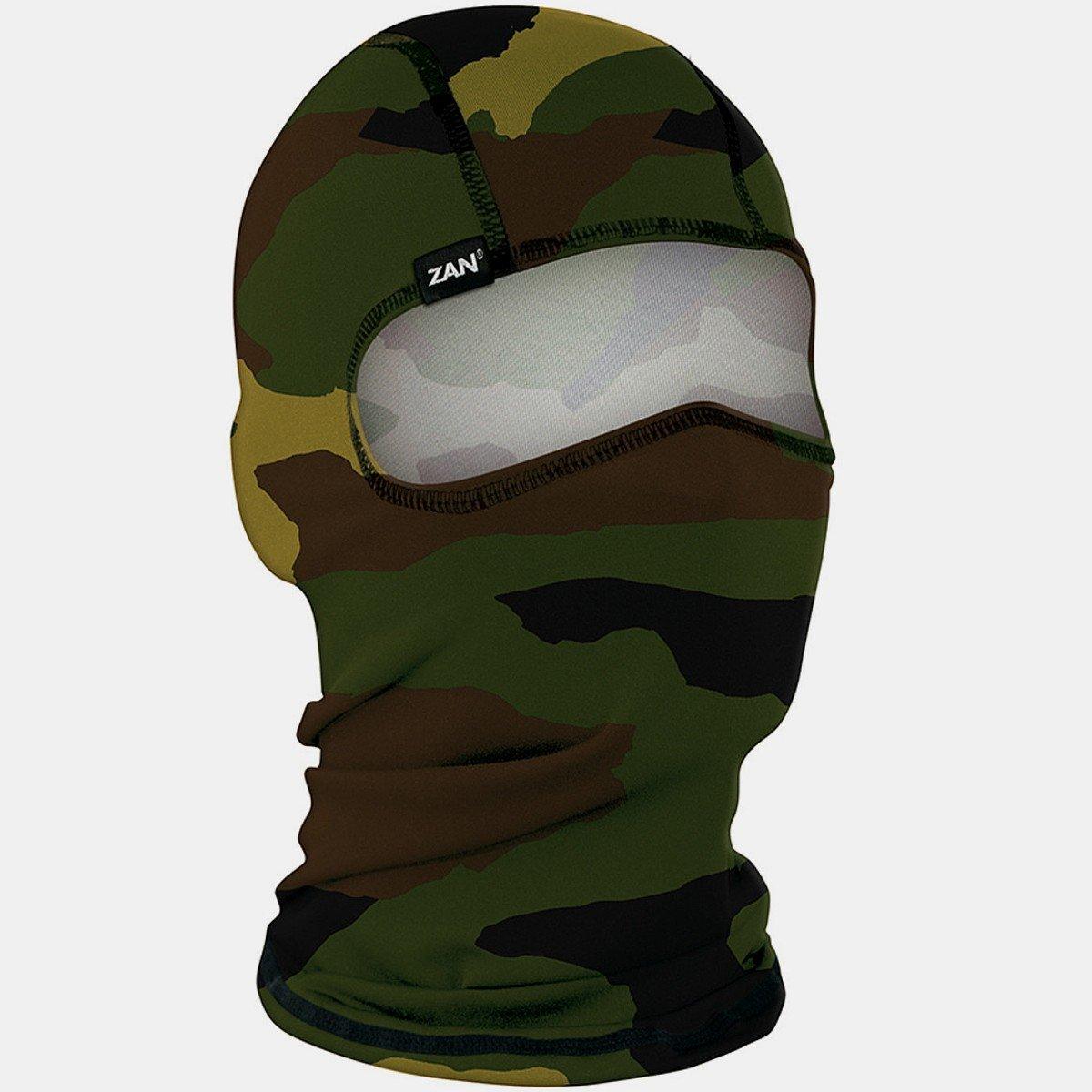 ZANheadgear® Woodland Camo Polyester Balaclava - American Legend Rider