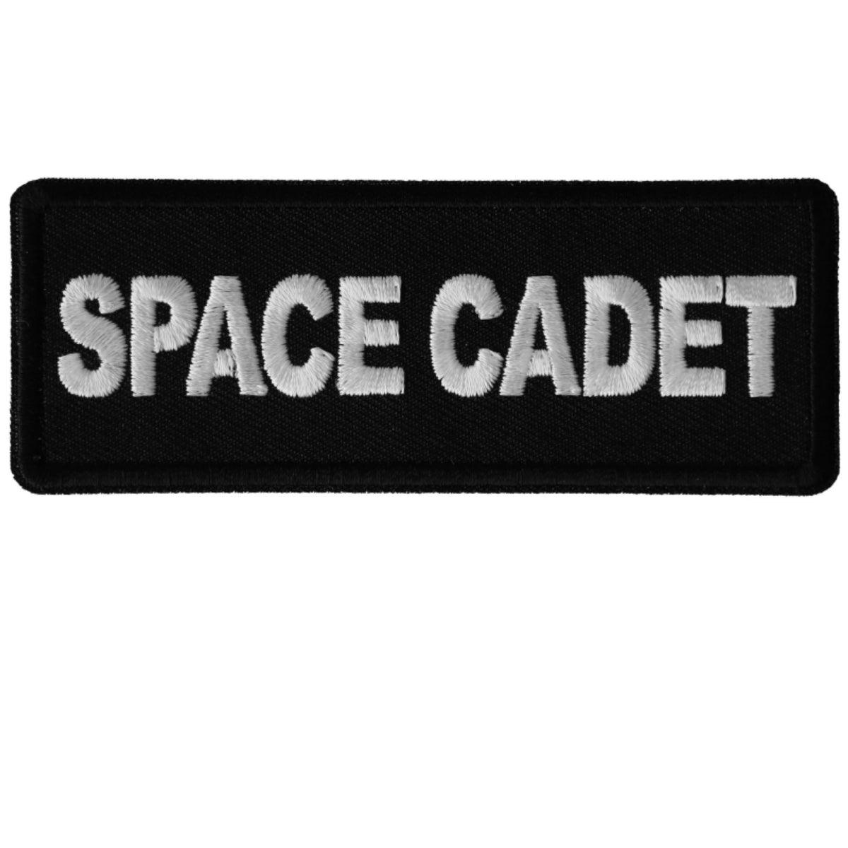 Daniel Smart Space Cadet Embroidered Iron On Patch, 4 x 1.5 inches - American Legend Rider