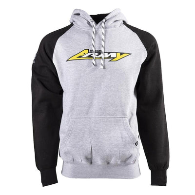 Factory Effex Men's Suzuki Army Pullover Hoodie, Heather/Black - American Legend Rider