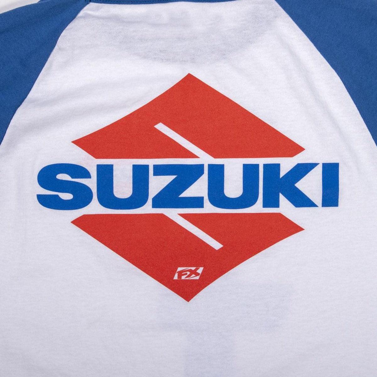 Factory Effex Suzuki Wedged Baseball T-Shirt