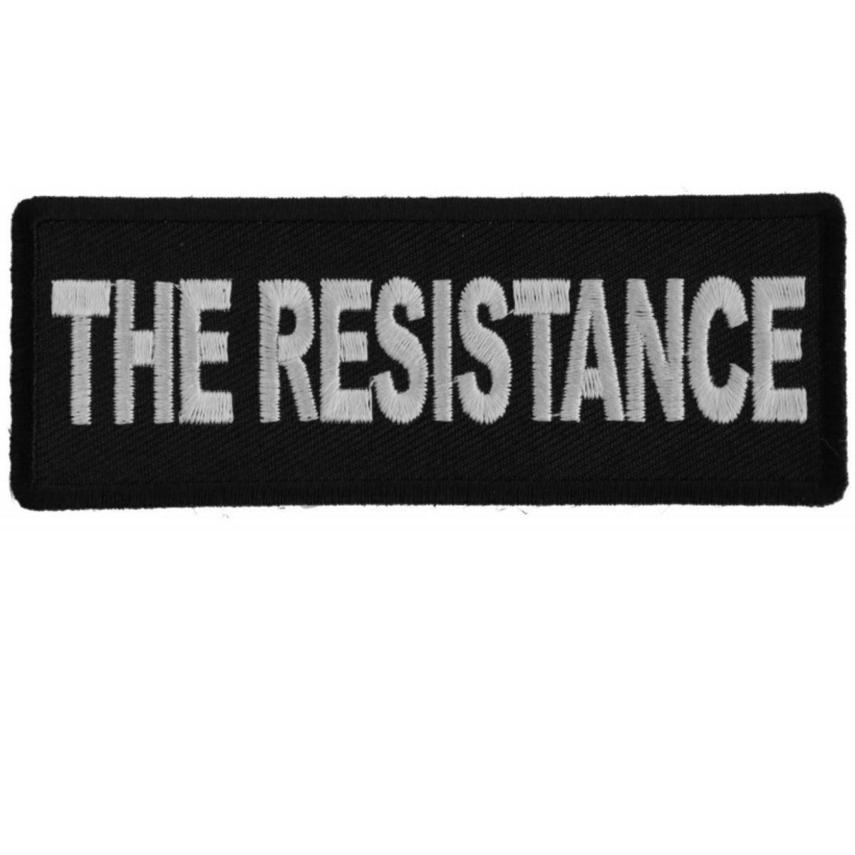 Daniel Smart The Resistance Embroidered Iron On Patch, 4 x 1.5 inches - American Legend Rider