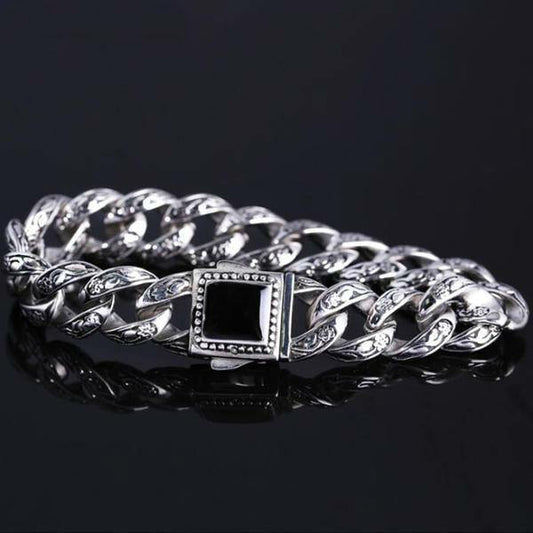 Masculine Curb Chain Bracelet - American Legend Rider