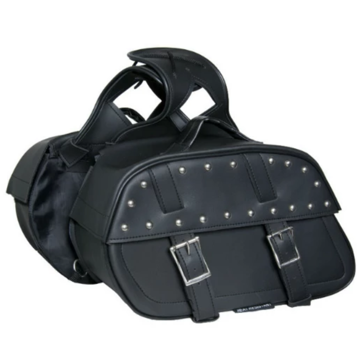 Daniel Smart Two Strap Saddle Bag with Studs 4.0 - American Legend Rider