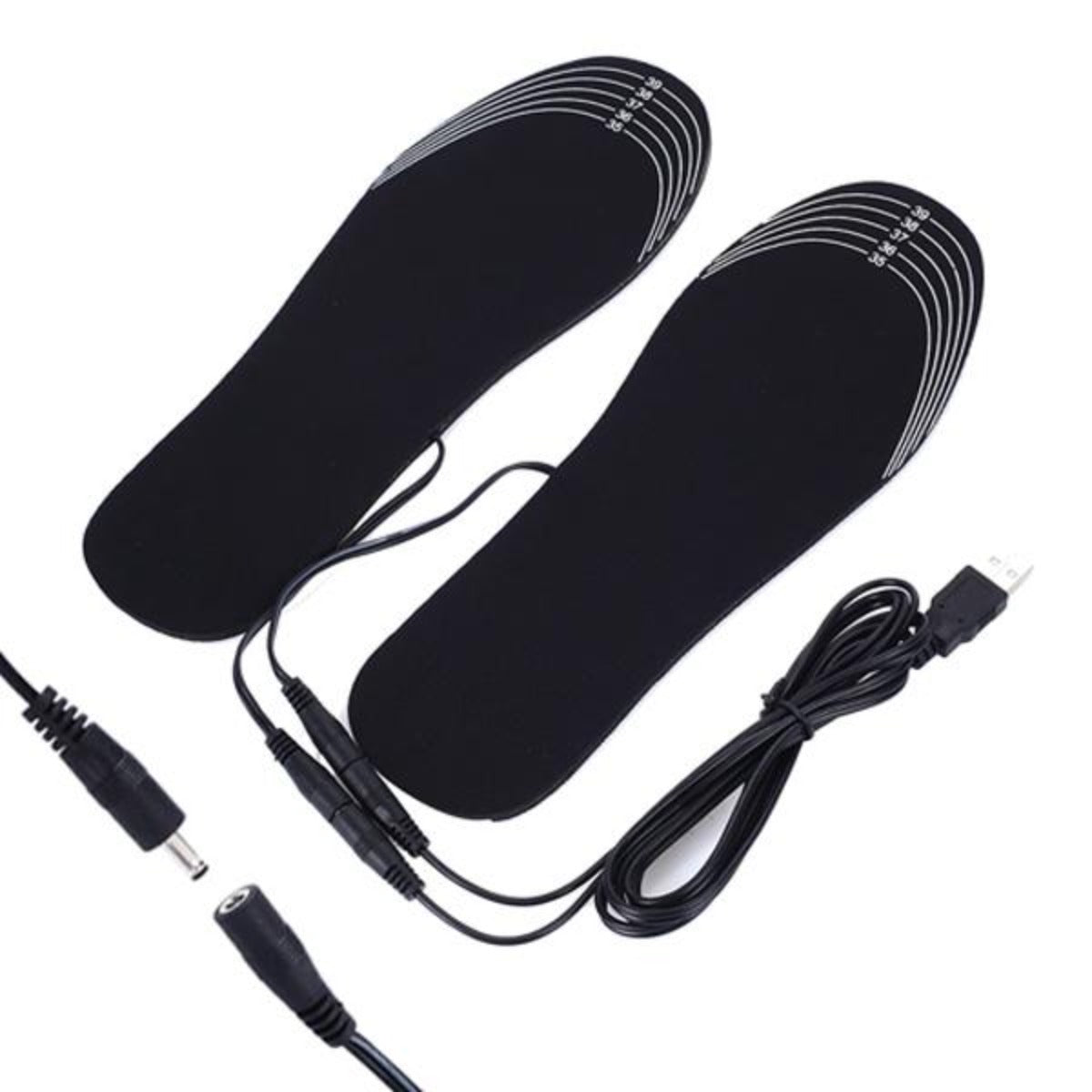 USB Heated Insoles Foot Warmer, Pair