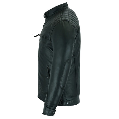 Vance Cafe Racer Gatsby Leather Jacket