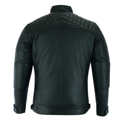 Vance Cafe Racer Gatsby Leather Jacket