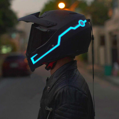 LED Motorcycle Helmet Strip, 15 x 1.4 in - American Legend Rider