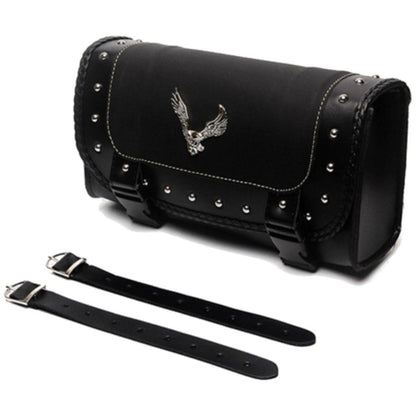 Motorcycle Eagle Emblem Saddle Bag - American Legend Rider