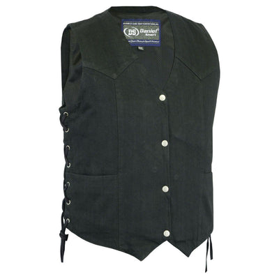 Daniel Smart Denim Classic Side Lace Vest - American Legend Rider