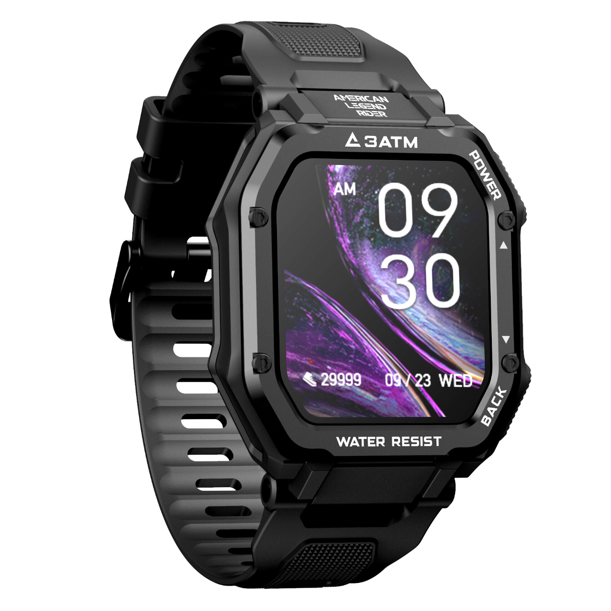 ALR™ Rock Black Smart Watch