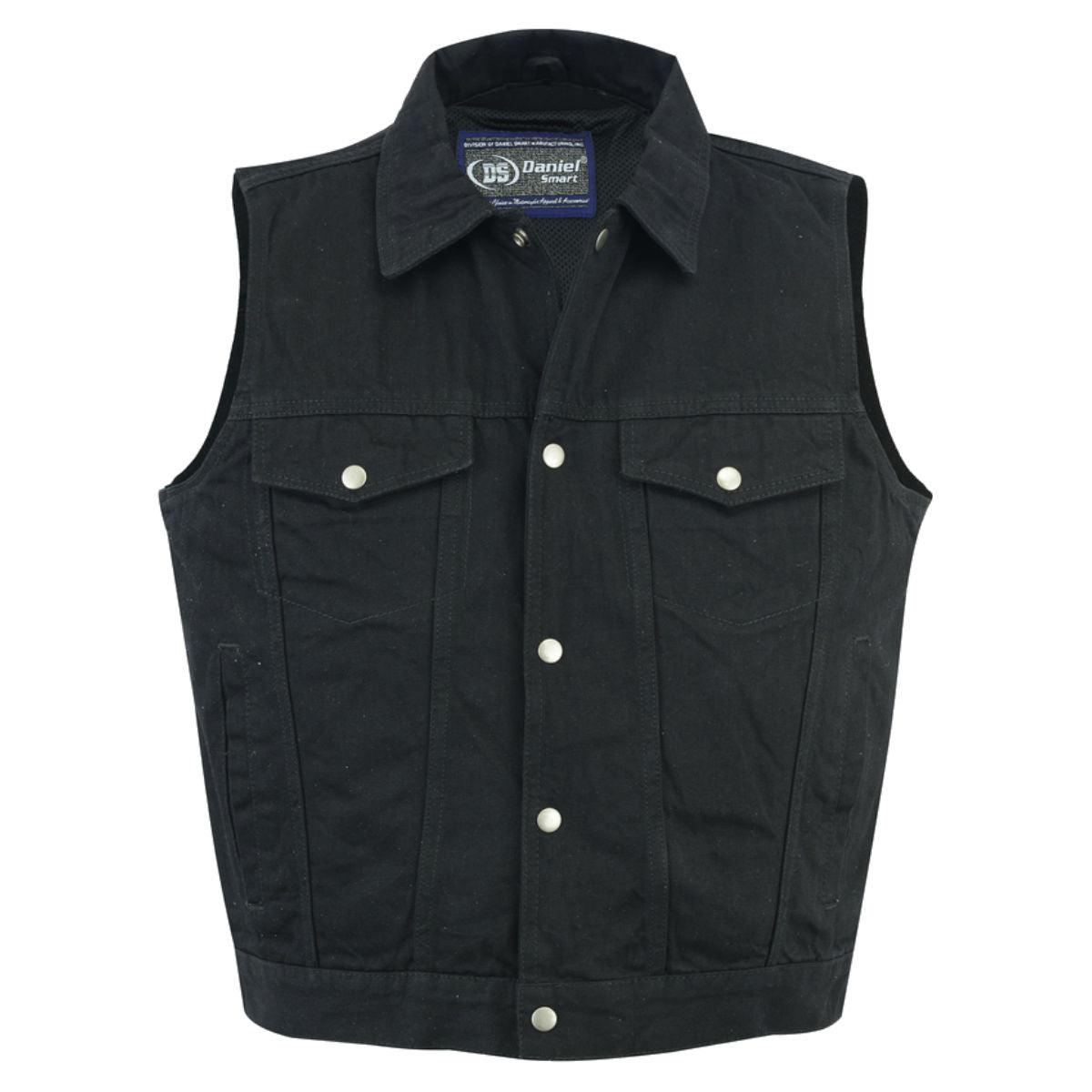 Men's Denim Motorcycle Vests and Biker Shirts The Bikers' Den
