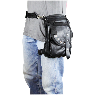 Leather hip leg bag RIDL™