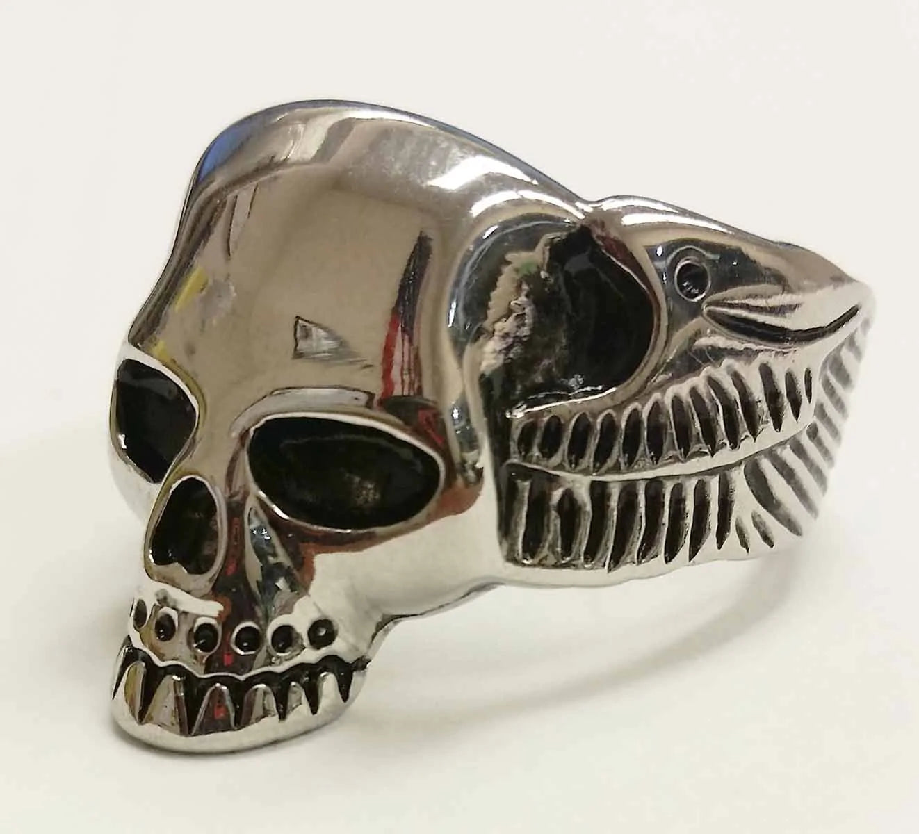 Vance Stainless Steel Men's Life After Death Ring