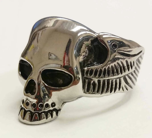 Vance Stainless Steel Men's Life After Death Ring