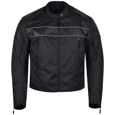Vance Leather All-Season Motorcycle Jacket with CE Armor