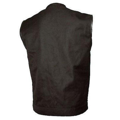 Vance Leather Men's Textile Patch Holder Vest