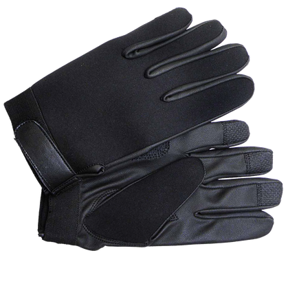 Vance Leather Women's Neoprene Motorcycle, Warm Winter Glove