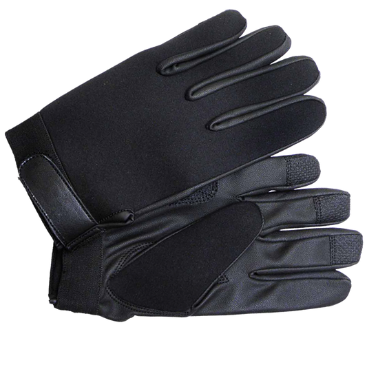 Vance Leather Women's Neoprene Motorcycle, Warm Winter Glove