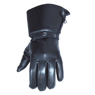 Vance Leather Deerskin Retro Gauntlet Gloves