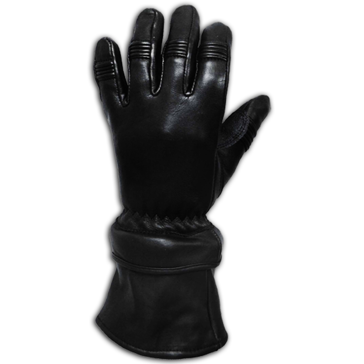Vance Convertible Zip Off Gauntlet Deerskin Leather Gloves