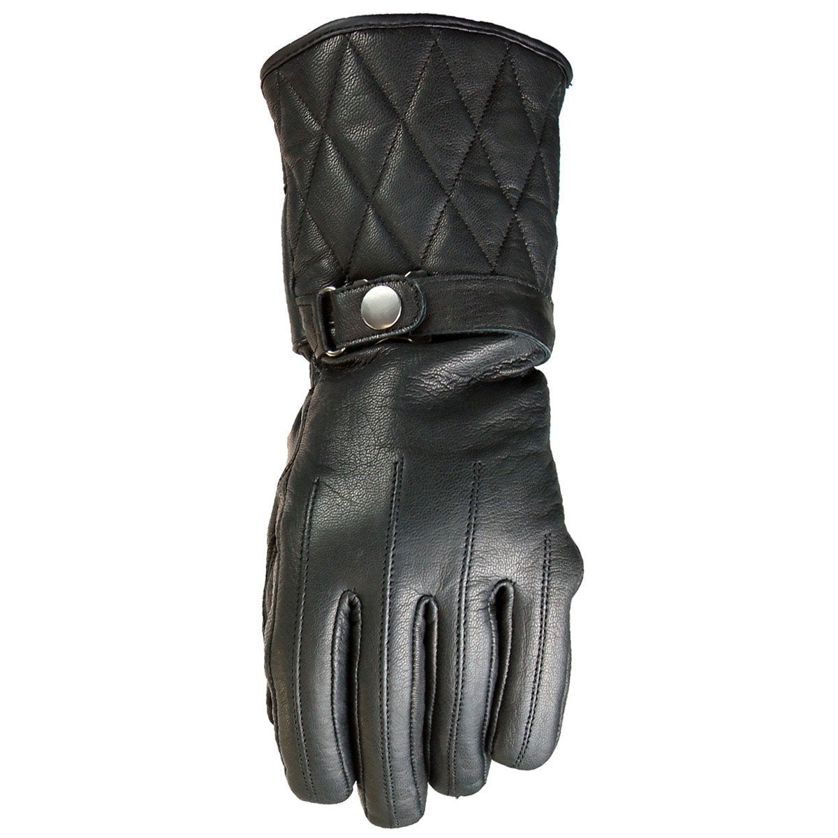 Vance Waterproof Padded Gauntlet Leather Gloves