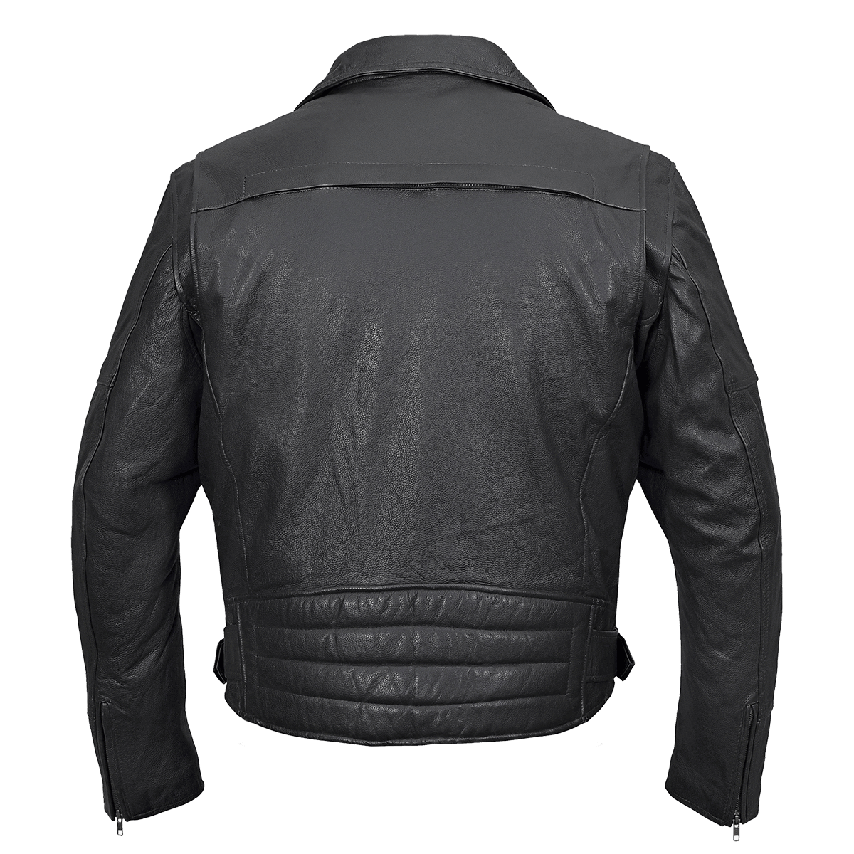 Vance Leather Men's Pistol Pete Jacket Premium Leather / Lower Padded Back