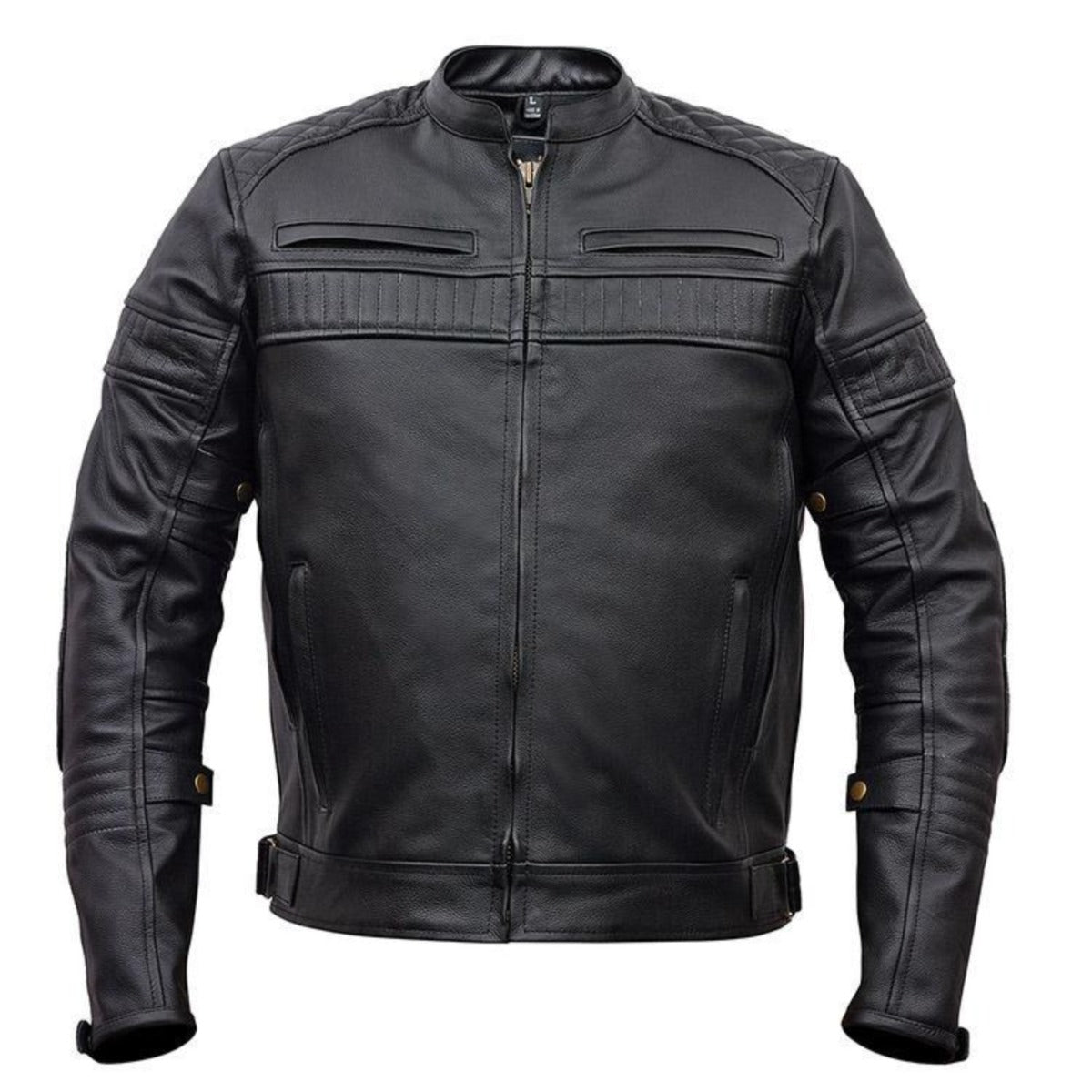 Vance Leather Men's Padded / Vented Scooter Jacket