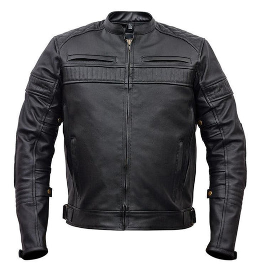 Vance Leather Men's Padded / Vented Scooter Jacket