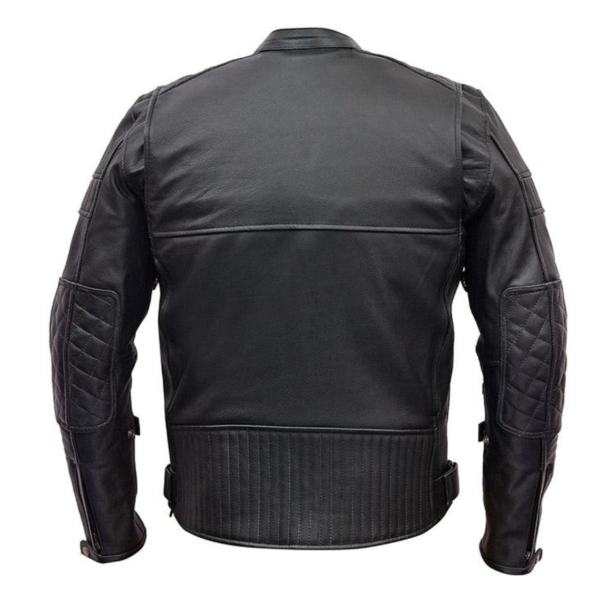 Vance Leather Men's Padded / Vented Scooter Jacket