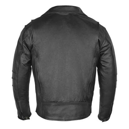 Vance Leather Goatskin Lightweight MCJ with Dual Gun Pockets & Zip out Liner