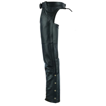 Vance Leather Levi Style Pocket Premium Leather Chaps