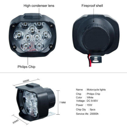 Motorcycle Work Light - American Legend Rider