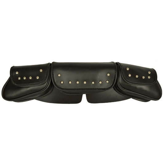 Vance Leather Low Profile Studded Windshield Bag
