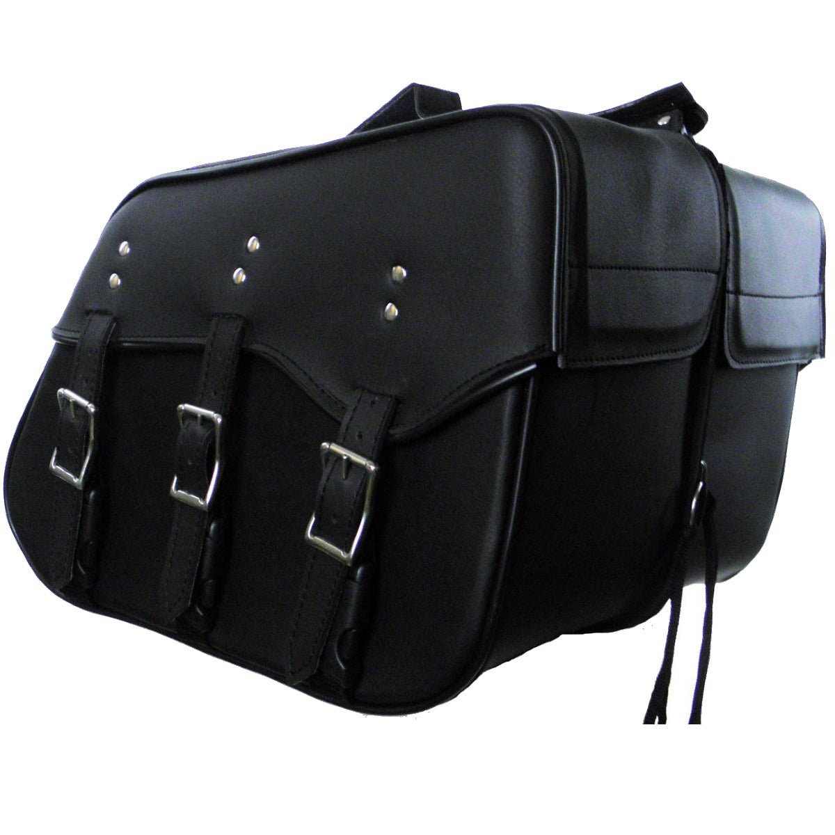 Vance Leather Medium 3 Strap Saddle Bag